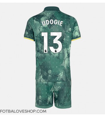 Tottenham Hotspur Destiny Udogie #13 Dětské Alternativní Dres 2024-25 Krátký Rukáv (+ trenýrky)